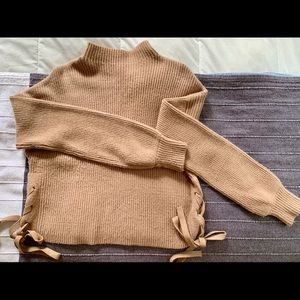 SOLD Chelsea & Violet Cropped Bell Sleeve Sweater